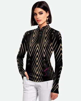 Jamie Sadock Long Sleeve Polo - Darts 
